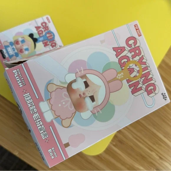 Pop Mart Crybaby Crying Again Plush She’s Alice Sealed Bag - Picture 2 of 5